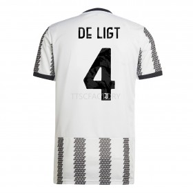 Juventus De Ligt 4 Hjemme trøje 2022-23 S/S